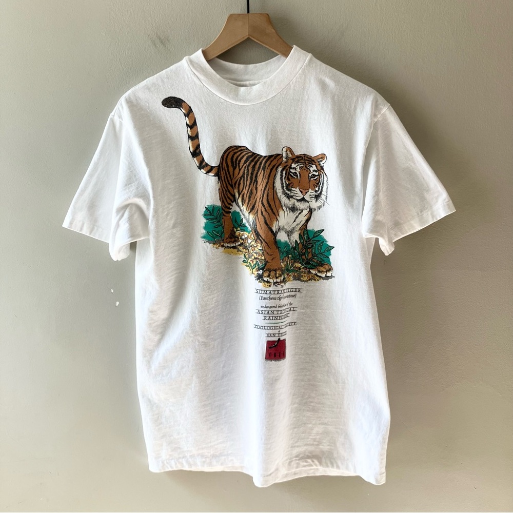 HANES Beefy San Diego Zoo Tropical Rainforest Graphic Tee